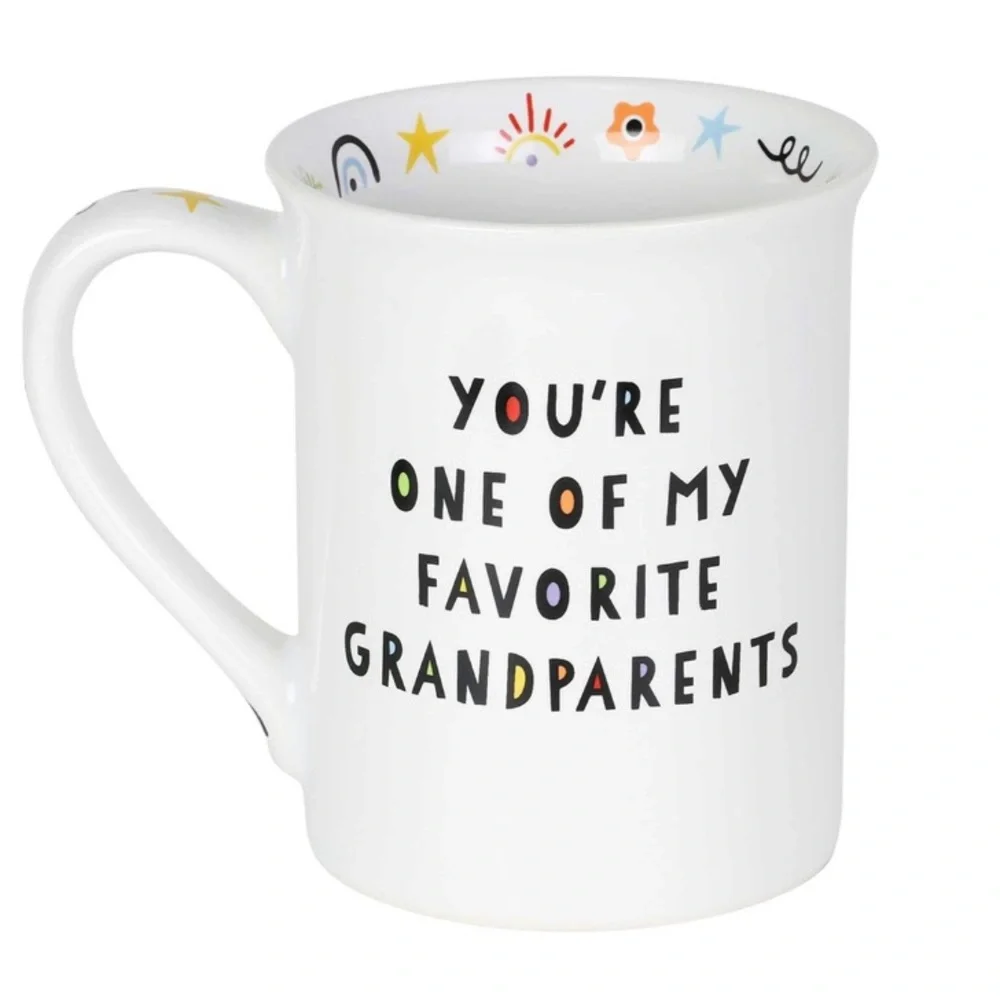 Our Name Is Mud - White 'Happy Birthday, Grandfather' Mug